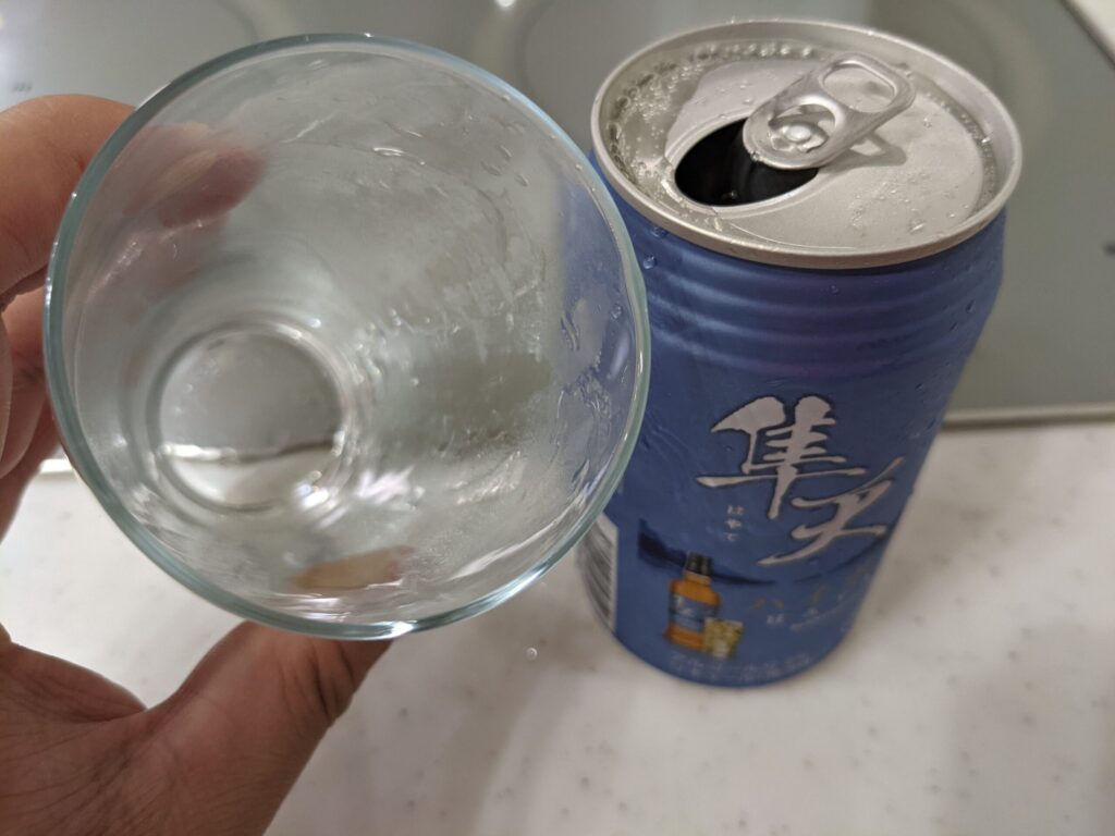 隼天（はやて）ハイボールが飲み終わった