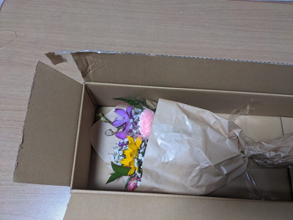 【ma fleur】マ・フルールで届いた花